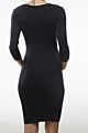 Women's Long Sleeves Seamless High Elasticity Daily Wear or Bady Shower Pregnancy Bodycon Maternity Dress