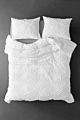 Aoyatex 3Pc Clipped Bedding Set Cotton/Poly Jacquard Comforter Set