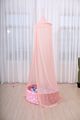 Ins Exploded Chiffon Tent Lace Fringed Bed Curtain Baby Game Room Mosquito Net Decoration Room Scene Props