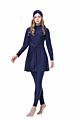 Islamic Three-Piece Swimwear with Hijab Middle East Modest Swimwear Long Burkini Muslim Style Swimwear for Women Beach Clothing