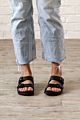 Open Toe Women's Sandals Footwear Casual Shoes Slides Flat Slides Beach Sandals Shoes for Women and Ladies