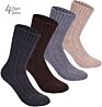 Ar-527 Autumn Logo Long Unisex Alpaca Wool Socks Men Women