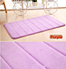 Home Bath Mat Non-Slip Bathroom Carpet Soft Coral Fleece Memory Foam Rug Mat Kitchen Toilet Floor Decor