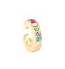 Women Pearl Ear Cuff Earring Bohemian Natural Freshwater Circle Small Clip on Earring No Piercing Fake Cartilage Earring