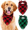 Cotton Plaid Pet Dog Bandana