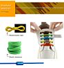 Magnetic Lock Elastic Flat Metal Buckle Shoelaces Magnetic Lock Shoelaces