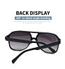 Simple Sunglasses Display Rack Women and Mens Sunglasses Double Beam Safety Sunglass