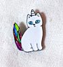 Soft enamel pin