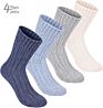 Ar-527 Autumn Logo Long Unisex Alpaca Wool Socks Men Women