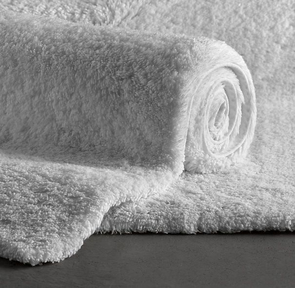 Hotel 100% Cotton Luxury anti Slip Floor Bath Rug and Mats