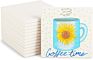 Blank Ceramic Coaster Tiles for Crafts Diy Cork Coasters Square and Round