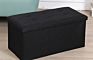 Touch Rich Modern Furniture Stool Bench Long Box Pu Cube Seat Poof Bed Wooden Storage Bench Ottoman