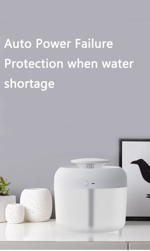 Fcc Rohs 2.4L 10 Hours Big Mist Diffuser Ultrasonic Air Humidifier