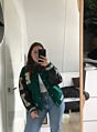 Fall Print Gym Streetwear Bomber Jacket Caots Short Unisex Woman Baseball Coats Fashionable Jacket Woman