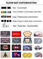 Personalized Designs Funny Cute Door Mat Black and White Brown Long Luxury Modern Doormat