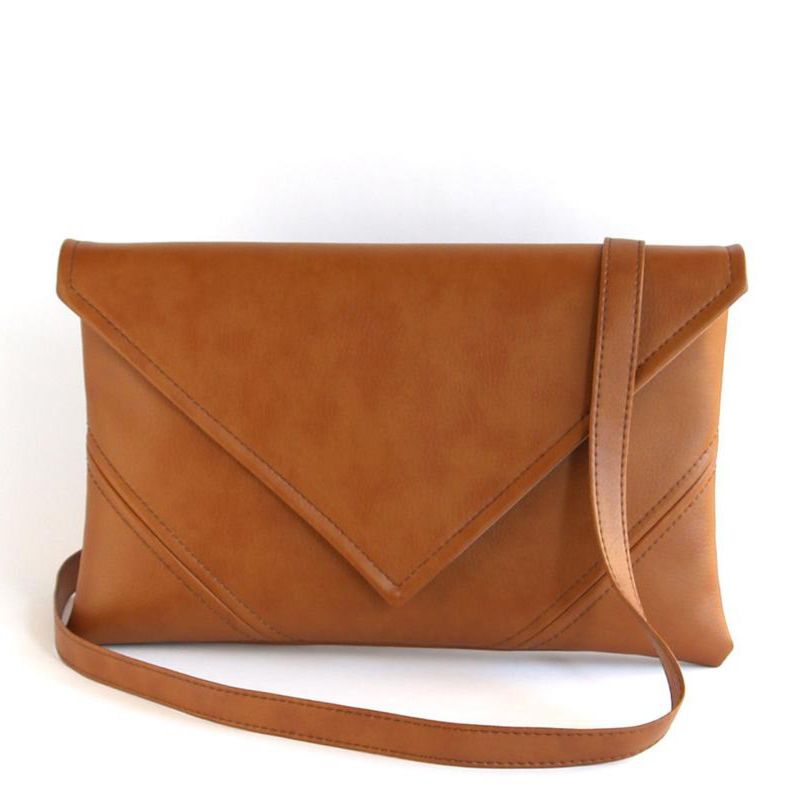 Color Party Ladies Genuine Leather Envelope Evening Purse Clutch Bags