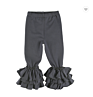 Solid Color Candy Colors Leggings Soft Cotton Girls Baby Icing Ruffle Pants Baby Clothes Pants