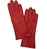 Red Leather Lambskin Dress Women Gloves for Ladies