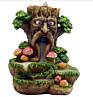 Tree Shaped Resin Incense Burner Backflow Home Decor Polyresin Incense Cone Holder