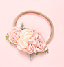 Handmade Bohemian Wreath Soft Baby Hairband Headband