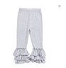 Solid Color Candy Colors Leggings Soft Cotton Girls Baby Icing Ruffle Pants Baby Clothes Pants