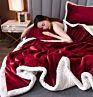 Manufacturers Super Soft Wedding Gift Novelty Flannel Luxe Blankets for King Fleece Blanket with Logo