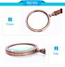 10 Times Wood Handle Reading Magnifying Glass Optical Glass Magnifier