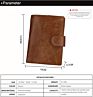 Rfid Blocking Card Holder&Wallet Crazy Horse Leather Wallet for Men