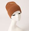 Women Beanie Hat Men Luxury Warm 100% Cashmere Plain Color Knitted Hat Caps