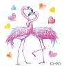 Flamingo Toy Animal Tattoo Sticker Sticker 3D Sticker Tattoo Temporary