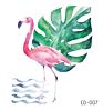 Flamingo Toy Animal Tattoo Sticker Sticker 3D Sticker Tattoo Temporary