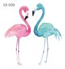 Flamingo Toy Animal Tattoo Sticker Sticker 3D Sticker Tattoo Temporary