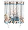 Shoes Modern 3D Digital Printing Waterproof Bathroom Shower Curtains Polyester Shower Curtain