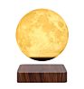 Nordic Style Living Room Decor Dining Room Creative Design Magnetic Levitation Floating 14Cm Moon Table Room Lamp