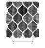 Shoes Modern 3D Digital Printing Waterproof Bathroom Shower Curtains Polyester Shower Curtain