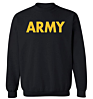 100% Cotton Crew Neck Pull over Unisex Sweatshirt with Screen Print Logo