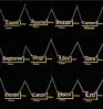 Artilady Vintage Stainless Steel Horoscope Zodiac Sign Letter Pendant Chain Necklace for Women Jewelry Gift