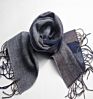 Multicolor Vertical Stripes Men's Wild Wool Scarf Herringbone Thick Scarf