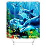 Shoes Modern 3D Digital Printing Waterproof Bathroom Shower Curtains Polyester Shower Curtain