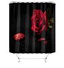 Shoes Modern 3D Digital Printing Waterproof Bathroom Shower Curtains Polyester Shower Curtain