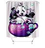 Shoes Modern 3D Digital Printing Waterproof Bathroom Shower Curtains Polyester Shower Curtain