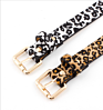 Animal Skin Pattern Plush Pu Waist Women Fur Leopard Belt