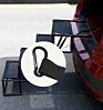Foldable Metal Frame Pet Ramp Foldable Pet Stairs Dog Steps Small Large Dogs Fits Most Trucks Suv Cars