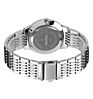 Skmei Q023-Q024 Women Men's Quartz Watch Luxury Silver Stainless Steel Quartz Watch