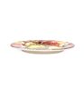 Special Design round Shape Ceramic Plate Colorful Chinese Earthenware Plates Fruit Food Salad Plates
