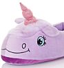 plush unicorn slippers
