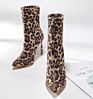 Fashion ladies  sexy stiletto suede  High Heel  Ankle Boots