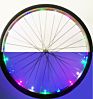 Colorful Led Spoke Light Waterproof Bike Wheel Light with String Light