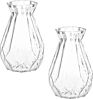 Elegant Diamond-Faceted Flower Vases Home Decoration Tabletop Decor,Tabletop Vase Design Clear Glass Frost or Clear Party Carton