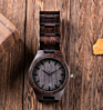 Eco-Friendly Wooden Bamboo Quartz Wrist Watches